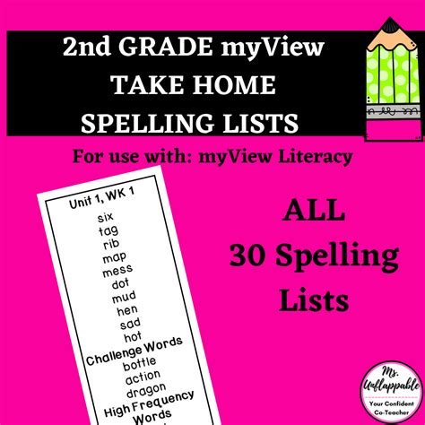 Home Spelling Words .